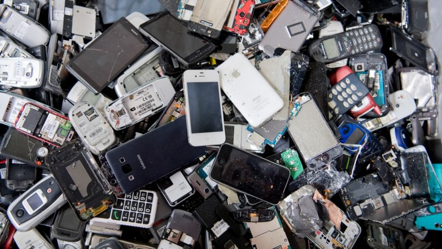 بازیافت ضایعات موبایل